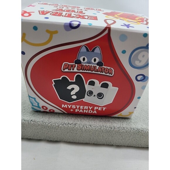 2024 MCDONALD'S HAPPY MEAL TOY PET SIMULATOR CAT & PANDA TOY & MYSTERY PET New - Picture 2 of 10